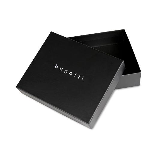Портмоне для кредитных карт BUGATTI РЕМО | REMO, с защитой данных RFID, коричневое, натуральная воловья кожа, 10,5х1,5х8; - купить именные сувениры в Воронеже