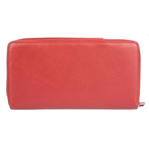 Кошелёк BUGATTI ЗЕНИТ | VERTICE, красный, натуральная воловья кожа, 19,5х3; - купить подарки с логотипом в Воронеже