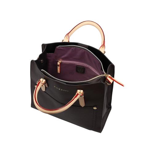 Сумка-портфель женская BUGATTI ЭЛЛА | ELLA, тёмно-коричневая, полиуретан, 30х11; - купить необычные сувениры в Воронеже