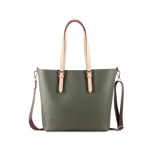 Сумка-шоппер BUGATTI ЭЛЛА | ELLA, оливковая, полиуретан, 47; - купить подарки с логотипом в Воронеже