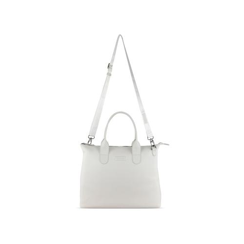 Сумка-шоппер BUGATTI ЭЛЬЗА | ELSA, белая, воловья кожа/полиэстер, 46х11х31; - купить необычные сувениры в Воронеже