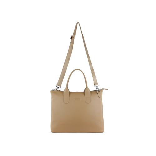 Сумка-шоппер BUGATTI ЭЛЬЗА | ELSA, песочного цвета, воловья кожа/полиэстер, 46х11х31; - купить необычные сувениры в Воронеже