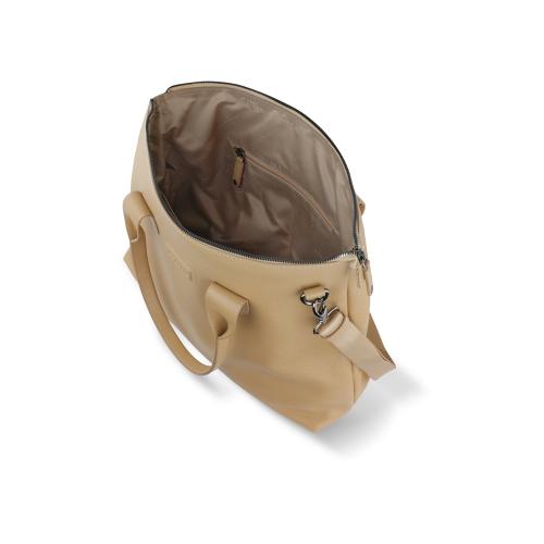 Сумка-шоппер BUGATTI ЭЛЬЗА | ELSA, песочного цвета, воловья кожа/полиэстер, 46х11х31; - купить подарки с логотипом в Воронеже