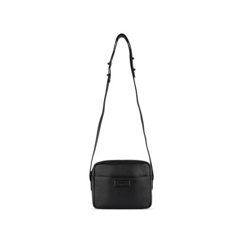 Сумка кросс-боди женская BUGATTI ЭЛЬЗА | ELSA, чёрная, воловья кожа/полиэстер, 19х5; - купить необычные сувениры в Воронеже