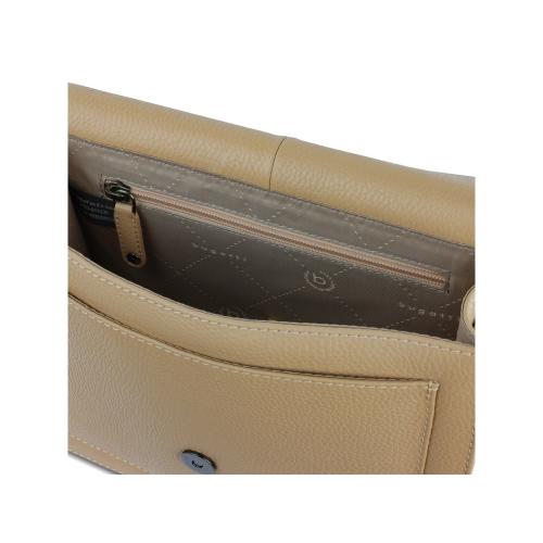 Сумка через плечо женская BUGATTI ЭЛЬЗА | ELSA, песочного цвета, воловья кожа/полиэстер, 25х8; - купить подарки с логотипом в Воронеже