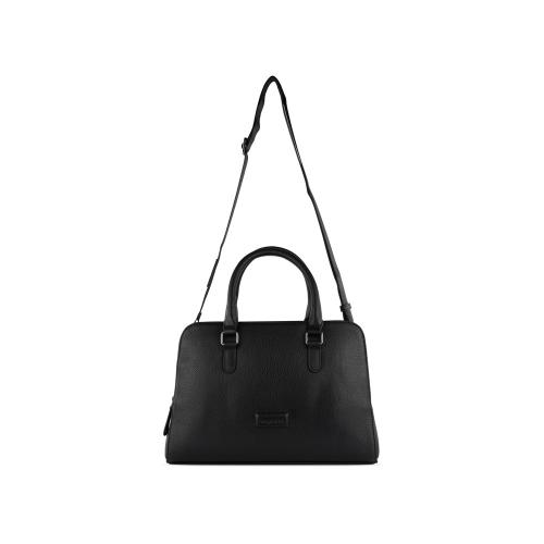 Сумка женская BUGATTI ЭЛЬЗА | ELSA, чёрная, воловья кожа/полиэстер; - купить необычные сувениры в Воронеже