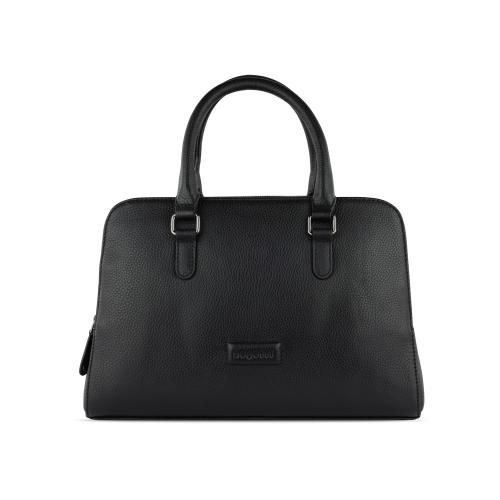 Сумка женская BUGATTI ЭЛЬЗА | ELSA, чёрная, воловья кожа/полиэстер; - купить необычные подарки в Воронеже