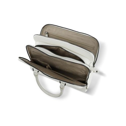 Сумка женская BUGATTI ЭЛЬЗА | ELSA, белая, воловья кожа/полиэстер; - купить подарки с логотипом в Воронеже