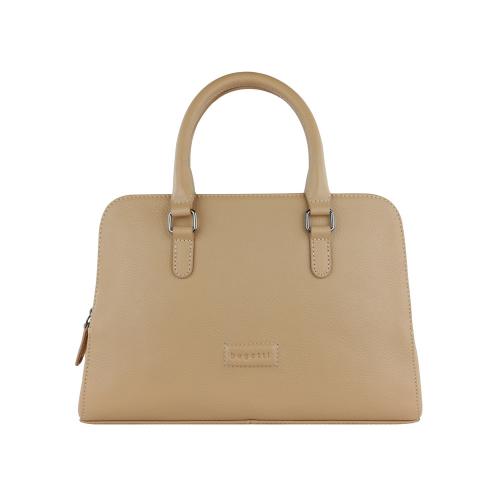 Сумка женская BUGATTI ЭЛЬЗА | ELSA, песочного цвета, воловья кожа/полиэстер; - купить необычные подарки в Воронеже