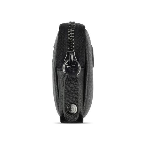 Ключница BUGATTI ЭЛЬЗА | ELSA, с защитой данных RFID, чёрная, воловья кожа/полиэстер; - купить подарки с логотипом в Воронеже