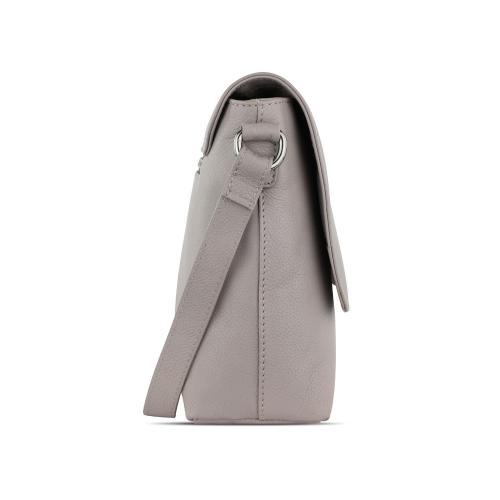 Сумка наплечная женская BUGATTI Bella, бежевая, воловья кожа/полиэстер; - купить именные сувениры в Воронеже