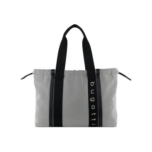 Сумка-шоппер женская BUGATTI АМБРА | AMBRA, серо-черный цвет, хлопок/полиэстер; - купить необычные подарки в Воронеже