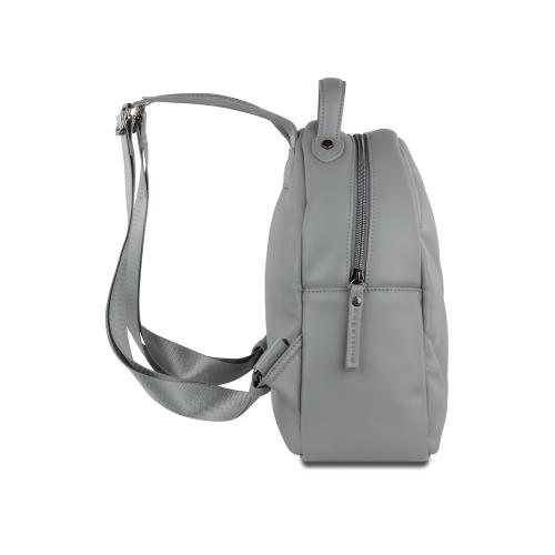 Рюкзак женский BUGATTI КАРА | CARA, серый, полиуретан, 25,5х11х27,5 см; - купить подарки с логотипом в Воронеже