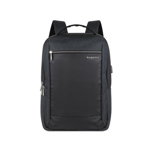Рюкзак мужской BUGATTI СЕРА | SERA 15'', антрацитовый, полиэстер, 32х12х46 см; - купить необычные подарки в Воронеже