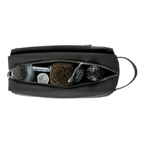 Несессер мужской BUGATTI НЕРО | NERO, чёрный, нейлон 1680D/кожа, 24х7; - купить подарки с логотипом в Воронеже