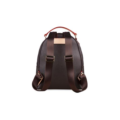 Рюкзак женский BUGATTI ЭЛЛА | ELLA, тёмно-коричневый, полиуретан, 24х11; - купить подарки с логотипом в Воронеже