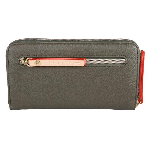 Кошелек женский BUGATTI ЭЛЛА | ELLA, оливковый, полиуретан; - купить подарки с логотипом в Воронеже