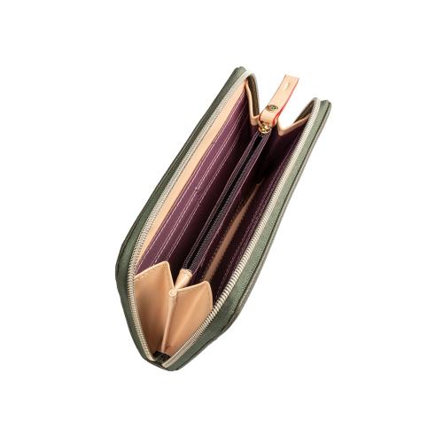 Кошелек женский BUGATTI ЭЛЛА | ELLA, оливковый, полиуретан; - купить необычные сувениры в Воронеже