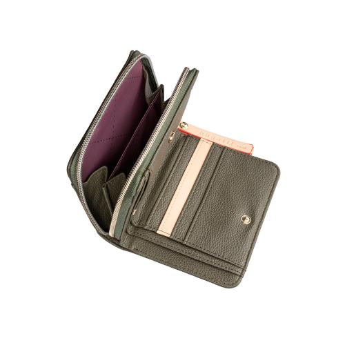 Кошелёк женский BUGATTI ЭЛЛА | ELLA, оливковый, полиуретан; - купить именные сувениры в Воронеже