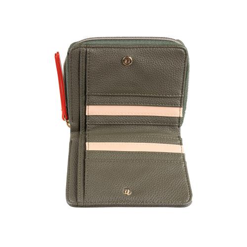 Кошелёк женский BUGATTI ЭЛЛА | ELLA, оливковый, полиуретан; - купить подарки с логотипом в Воронеже