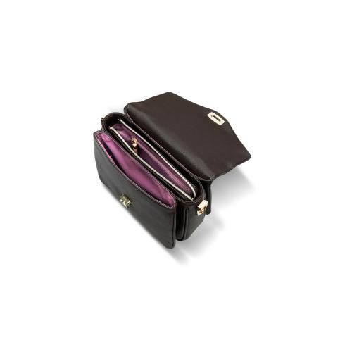 Сумка женская BUGATTI ЭЛЛА | ELLA, тёмно-коричневая, полиуретан; - купить именные сувениры в Воронеже