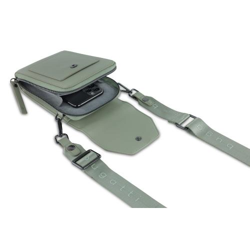 Сумка наплечная BUGATTI АЛМАТА | ALMATA, мятная, полиуретан; - купить именные сувениры в Воронеже