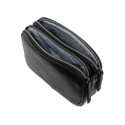 Сумка кросс-боди женская BUGATTI АЛМАТА | ALMATA, чёрная, полиуретан, 21; - купить именные сувениры в Воронеже