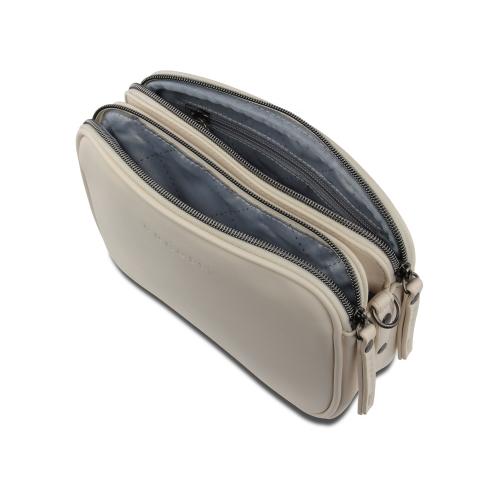 Сумка кросс-боди женская BUGATTI АЛМАТА | ALMATA, бежевая, полиуретан, 21; - купить именные сувениры в Воронеже