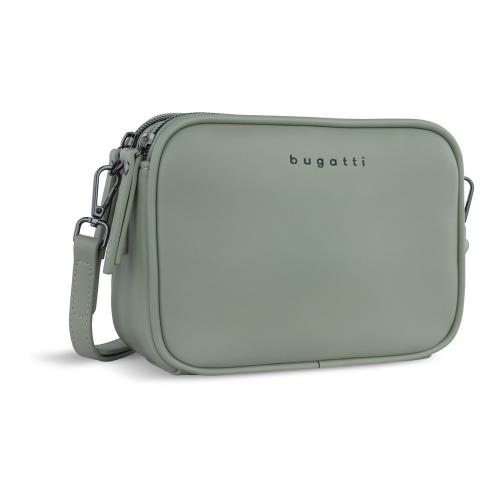 Сумка кросс-боди женская BUGATTI АЛМАТА | ALMATA, мятная, полиуретан, 21,5х6х15 см
