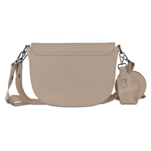 Сумка наплечная женская BUGATTI АЛМАТА | ALMATA, с кошельком, песочная, полиуретан, 27х6х18; - купить именные сувениры в Воронеже