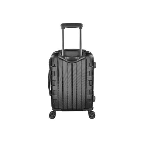 Чемодан для ручной клади BUGATTI ГАЛАТЕЯ | GALATEA, чёрный, поликарбонат / АБС-пластик, 36,5х24,5х56 см; - купить необычные сувениры в Воронеже