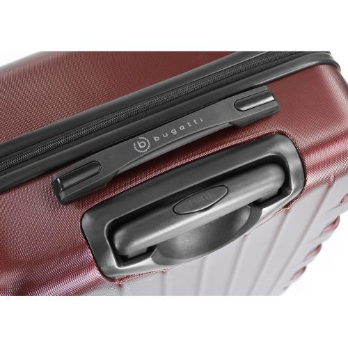 Чемодан BUGATTI ГАЛАТЕЯ | GALATEA, бордовый, поликарбонат / АБС-пластик, 46х27,5х67 см; - купить именные сувениры в Воронеже