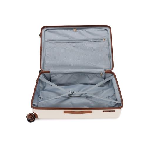 Чемодан BUGATTI АМЕЛИЯ | AMELIA, бежевый, поликарбонат / АБС-пластик, 50х29х76 см; - купить необычные подарки в Воронеже