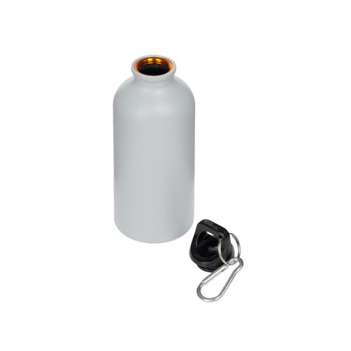 Матовая спортивная бутылка Hip S с карабином и объемом 400 мл; - купить необычные подарки в Воронеже