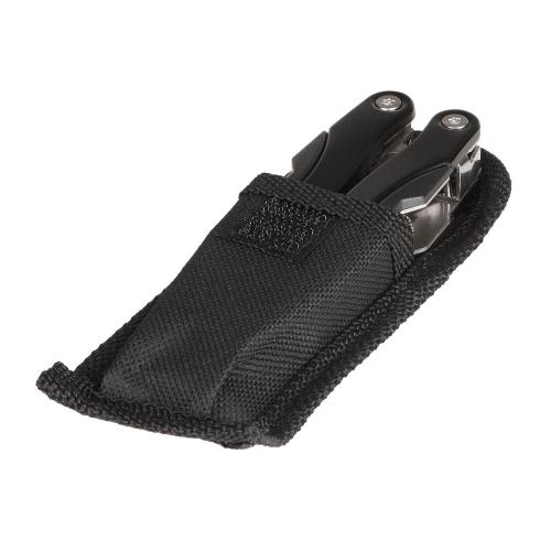 Мультитул Amass со светодиодным фонариком - Черный; - купить именные сувениры в Воронеже