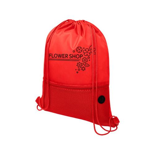 Сетчатый рюкзак со шнурком Oriole; - купить подарки с логотипом в Воронеже