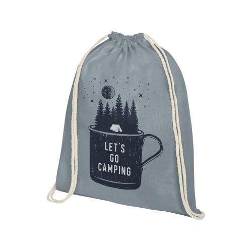 Рюкзак со шнурком Tenes из хлопка плотностью 140 г/м2; - купить необычные сувениры в Воронеже