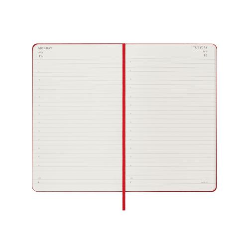 Записная книжка 12 месяцев на 2024 год, в твердой обложке, красный, Large; - купить необычные сувениры в Воронеже