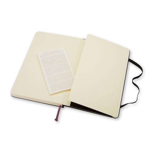 Записная книжка Moleskine Classic (нелинованный) в твердой обложке, Large ; - купить именные сувениры в Воронеже