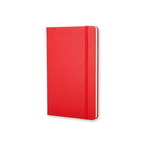 Записная книжка Moleskine Classic (в клетку) в твердой обложке, Large ; - купить подарки с логотипом в Воронеже