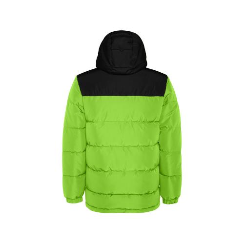 Пуховик TALLIN лаймовый/черный; - купить именные сувениры в Воронеже