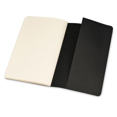 Записная книжка Moleskine Cahier (нелинованный, 3 шт.), Large ; - купить подарки с логотипом в Воронеже