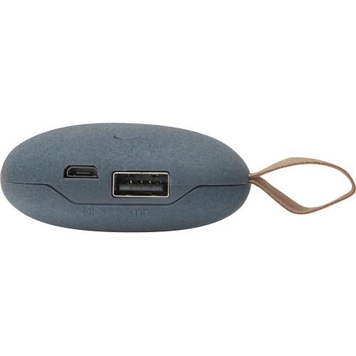 Внешний аккумулятор в форме камня Stone, 5200 mAh; - купить подарки с логотипом в Воронеже