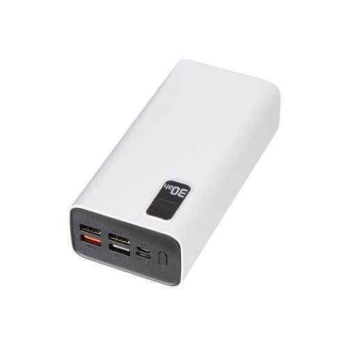 Портативный внешний аккумулятор FAST 30000 White; - купить именные сувениры в Воронеже