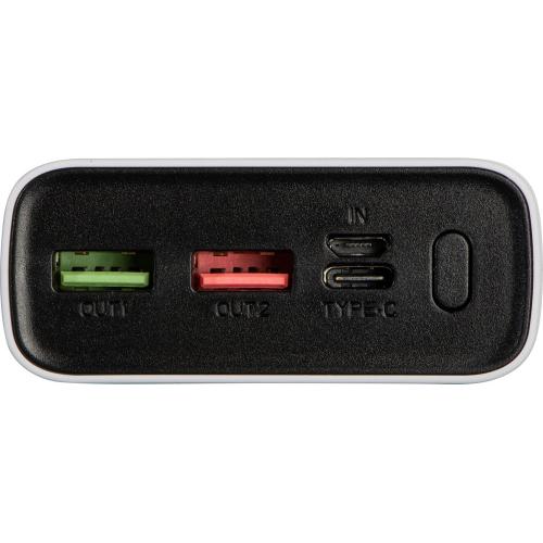 Портативный внешний аккумулятор FAST 20000 White; - купить подарки с логотипом в Воронеже