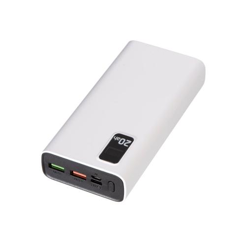 Портативный внешний аккумулятор FAST 20000 White; - купить именные сувениры в Воронеже
