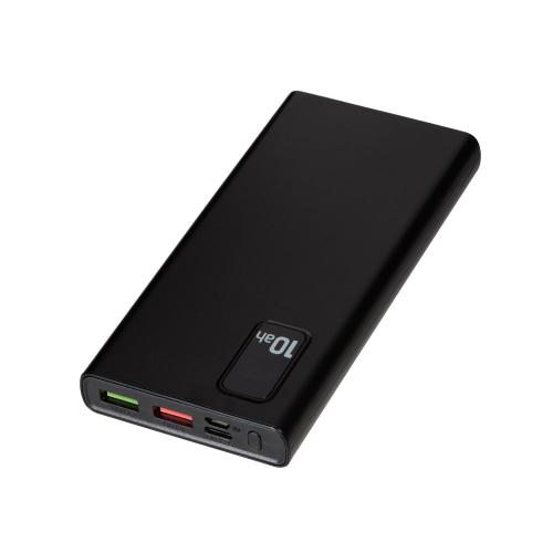 Портативный внешний аккумулятор FAST 10000 Black; - купить именные сувениры в Воронеже