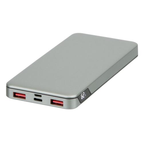 Портативный внешний аккумулятор MFX 10000 Silver; - купить необычные сувениры в Воронеже