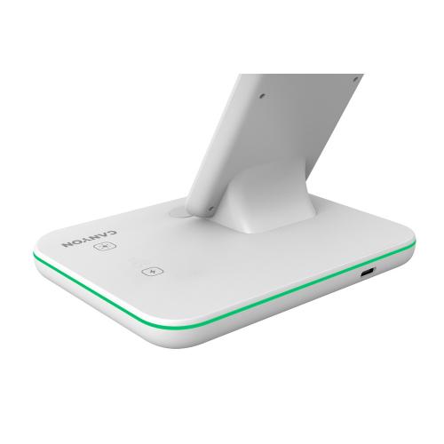 Беспроводное зарядное устройство для гаджетов 3-в-1 с технологией QI Canyon WS-303 ; - купить необычные сувениры в Воронеже