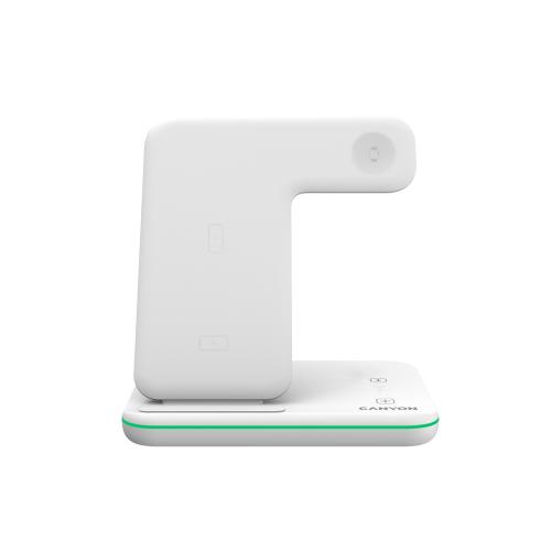Беспроводное зарядное устройство для гаджетов 3-в-1 с технологией QI Canyon WS-303 ; - купить необычные подарки в Воронеже